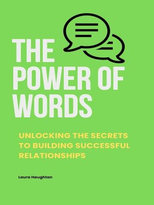 cover image of The Power of Words